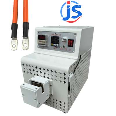 JunSheng Automatic Wire Dual Wall Heat Shrink Tubing Machine with 0-30 mm Max. Tubing Diameter, 450-900 cycles/hour Processing Capacity, and 0-450 °C Heating Temperature Range
