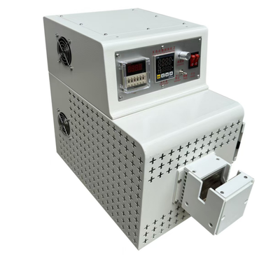 JunSheng Automatic Wire Heat Shrink Tubing Machine with 0-450 °C Heating, 450-900 Cycles/Hour, and 0-30 mm Tubing Diameter