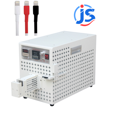 JunSheng Automatic Wire Heavy Wall Heat Shrink Tubing Machine with Resistance Wire Heating, High-Speed Fan, and Adjustable Temperature Control