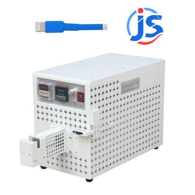 JunSheng Automatic Wire Heavy Wall Heat Shrink Tubing Machine with Resistance Wire Heating, High-Speed Fan, and Adjustable Temperature Control