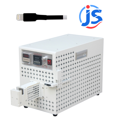 JunSheng Automatic Wire Heavy Wall Heat Shrink Tubing Machine with Resistance Wire Heating, High-Speed Fan, and Adjustable Temperature Control
