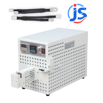 JunSheng Automatic Wire Thin Wall Heat Shrink Tubing Machine with 0-30mm Max. Tubing Diameter, 450-900 Cycles/Hour, and 0-450°C Heating Range