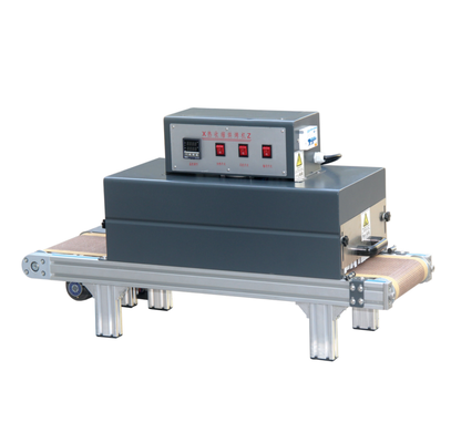 JunSheng Automatic Wire Zero Halogen Heat Shrink Tubing Machine with Far Infrared Heating and High-Temperature Resistant Teflon Mesh Belt for 0-260°C Range