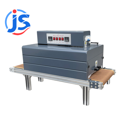 JunSheng Automatic Wire EMI Shielding Heat Shrink Tubing Machine with Dual-side Heating and 0-260°C Temperature Range