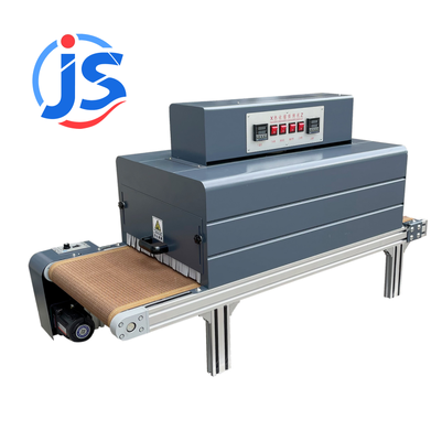 JunSheng Automatic Wire EMI Shielding Heat Shrink Tubing Machine with Dual-side Heating and 0-260°C Temperature Range