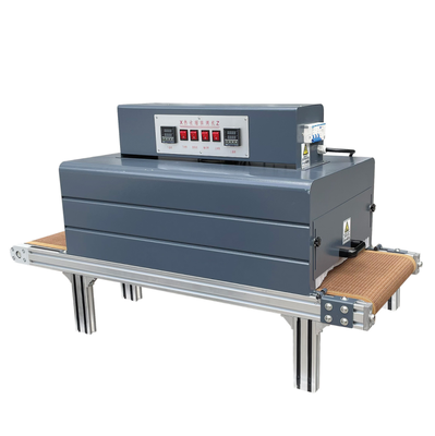 JunSheng Automatic Wire Medical Grade Heat Shrink Tubing Machine with Dual-side Heating and High-Temperature Resistant Teflon Mesh Belt for 0 ~ 260 °C Range
