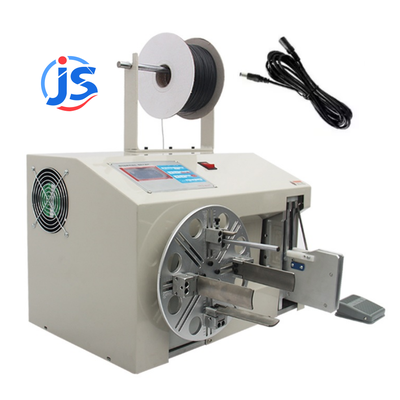 PLC Touch Screen Cable Winding Machines 1 - 10 Circles/s Cable Winder Machine
