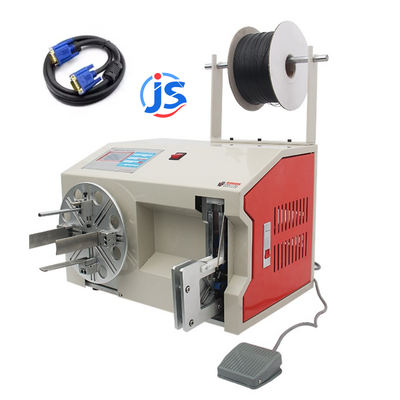 PLC Touch Screen Cable Winding Machines 1 - 10 Circles/s Cable Winder Machine