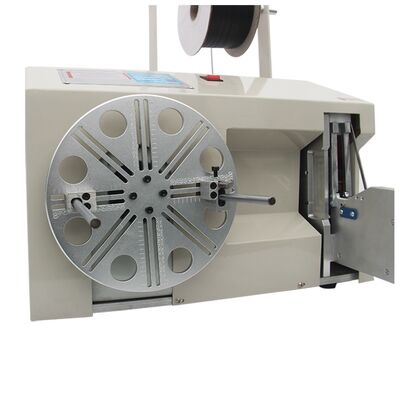 Adjustable Speed Automatic Cable Coiling Machine PLC Touch Screen Automatic Wire Coiling Machine