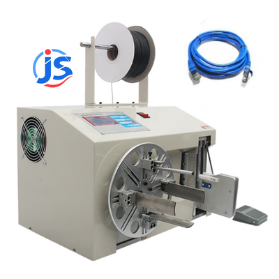 Adjustable Speed Automatic Cable Coiling Machine PLC Touch Screen Automatic Wire Coiling Machine