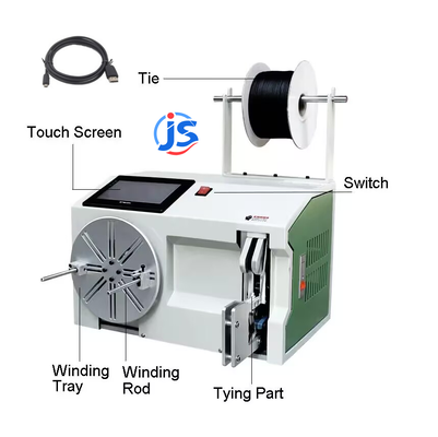 Electric Cable Taping Machine Figure 8 Wire Taping Machines