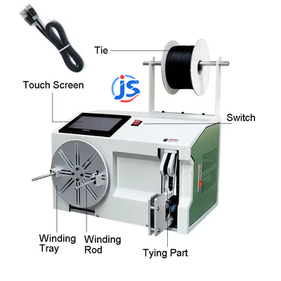 Figure 8 Cable Taping Machine Electric Cable Tying Machine 32*45*50cm