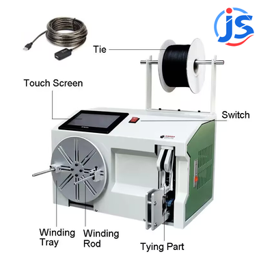 Continuous Cable Taping Machine Round Automatic Wire Tying Machine