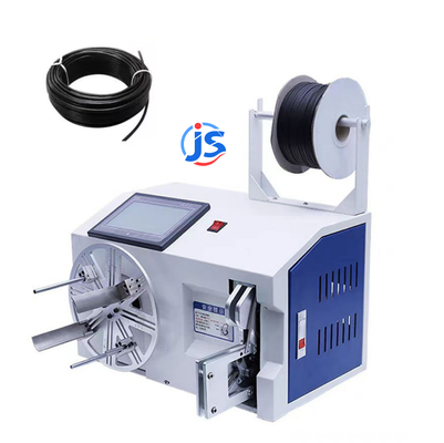 Continuous Cable Taping Machine PLC Touch Screen Cable Winding Equipment