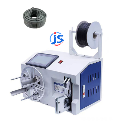 Continuous Cable Taping Machine PLC Touch Screen Cable Winding Equipment