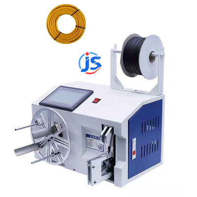 Continuous Cable Taping Machine PLC Touch Screen Cable Winding Equipment