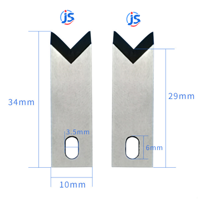 Hard V Shaped Wear Resistant Carbide Cutter with High Hardness for Wire Stripping Machine