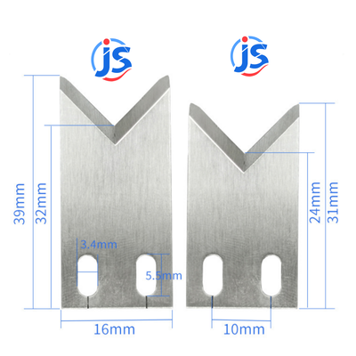 Hard V Shaped Wear Resistant Carbide Cutter with High Hardness for Wire Stripping Machine