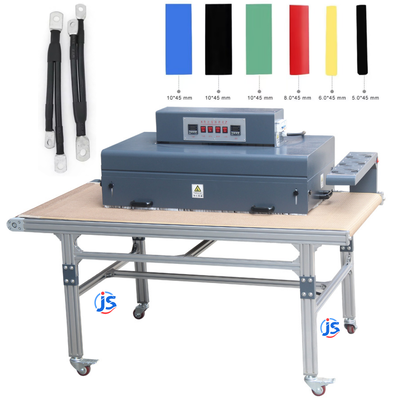 Inline Heat Shrink Tunnels Efficient Shrink Tunnel Machines 10 kW With Dual Side Heating