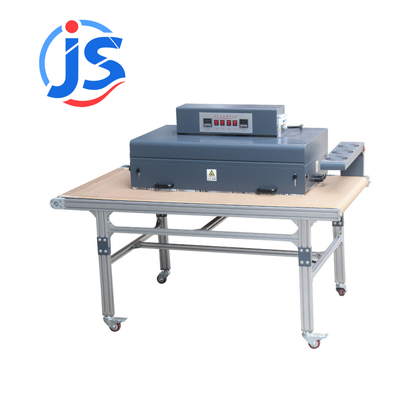 Wire Heat Shrink Tubing Machine 10 kW Heat Shrink Tunnel With Conveyor