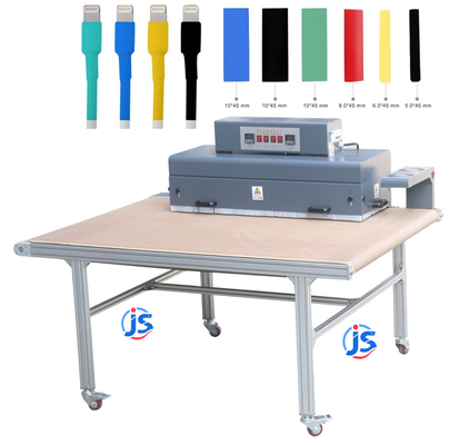 7.2kW Heat Shrink Machine Automated Heat Shrink Tunnel With Dual Side Heating