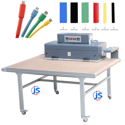 7.2kW Heat Shrink Machine Automated Heat Shrink Tunnel With Dual Side Heating