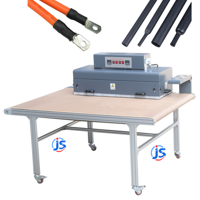 7.2kW Heat Shrink Machine Automated Heat Shrink Tunnel With Dual Side Heating