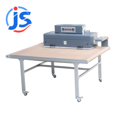 Continuous Conveyor Heat Shrink Tubing Machine Heavy Duty Wire Heat Shrink Tunnel Oven