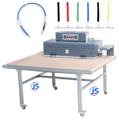 Cable Heat Shrink Tunnel Machines 7.2kW Shrink Tubing Oven With High Temperature Resistant Teflon Mesh
