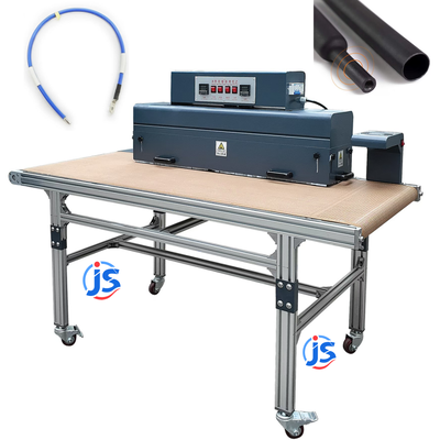 Dual Side Heat Shrink Tubing Machine Cable Identification Heat Tunnel Machine 3.6kW With High Temperature Resistant Teflon Mesh Belt