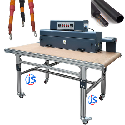 Dual Side Heat Shrink Tubing Machine Cable Identification Heat Tunnel Machine 3.6kW With High Temperature Resistant Teflon Mesh Belt