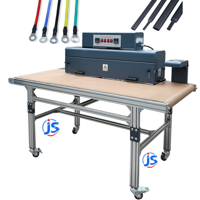 Dual Side Heat Shrink Tubing Machine Cable Identification Heat Tunnel Machine 3.6kW With High Temperature Resistant Teflon Mesh Belt