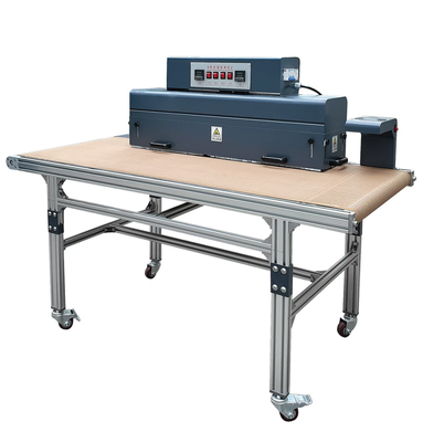 Continuous Cable Heat Shrink Tunnel Machine 60HZ / 50HZ Shrink Tunnel Machine With High Temperature Resistant Teflon Mesh Belt And Dual Side Heating