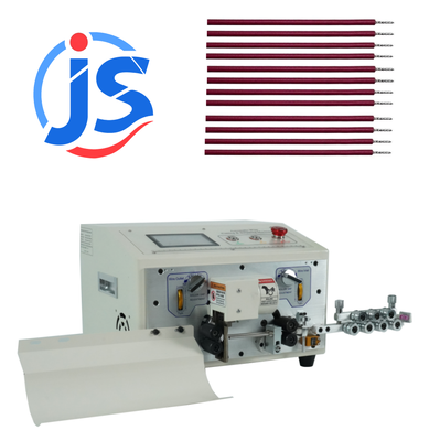 High Speed 5000-10000PCS/H Automatic Cable Stripping Machine with 4.3 Inch Touch Screen and Hard Tungsten Steel Blade