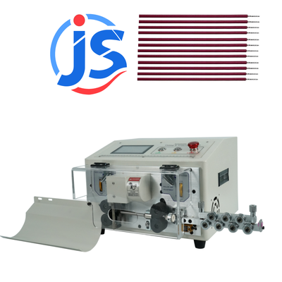 Low Noise 3000-5000PCS/H Automatic Cable Stripping Machine with 4.3 Inch Touch Screen and Hard Tungsten Steel Blade