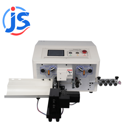 Industrial Wire Stripping Machine with 4.3 Inch Touch Screen 3000-6000PCS/H Capacity and Hard Tungsten Steel Blade