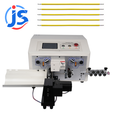 Industrial Wire Stripping Machine with 4.3 Inch Touch Screen 3000-6000PCS/H Capacity and Hard Tungsten Steel Blade