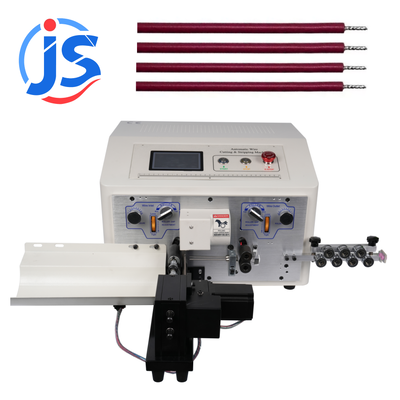 Industrial Wire Stripping Machine with 4.3 Inch Touch Screen 3000-6000PCS/H Capacity and Hard Tungsten Steel Blade