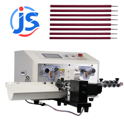 Automatic Cable Stripping Machine with 4.3 Inch Touch Screen 3000-6000PCS/H Capacity and Hard Tungsten Steel Blade