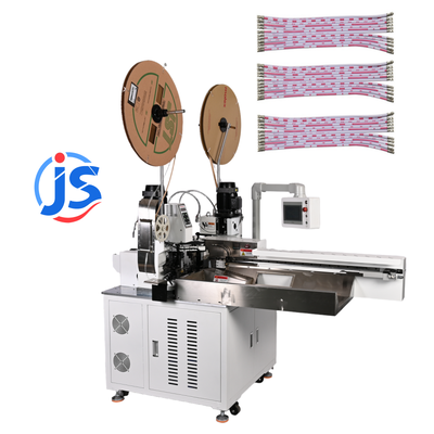 Fully Automatic FPC Cable Crimping Machine with 6 Servo Motors, 2Ton Crimp Force, and High-definition Screen