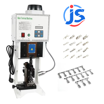 Manual Crimping Machine with 1.5-ton Crimp Pressure 3000-4000 Terminals/Hour and Compact Size 200x240x500mm