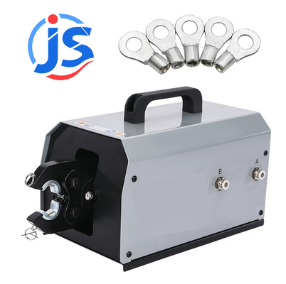 Pneumatic Crimping Machine with 6-120mm2 Crimping Range, Interchangeable Dies, and High-Efficiency Pneumatic Drive