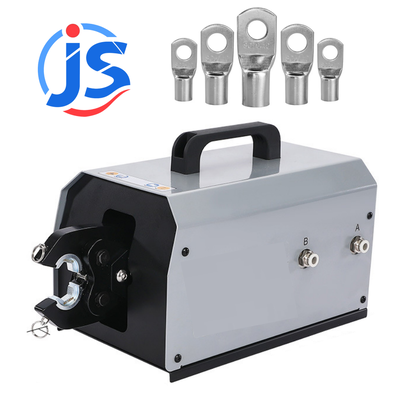 Pneumatic Crimping Machine with 6-120mm2 Crimping Range, Interchangeable Dies, and High-Efficiency Pneumatic Drive