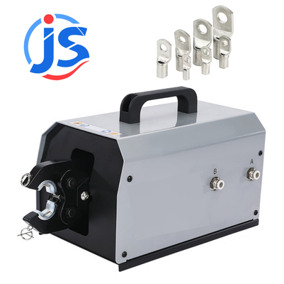 Pneumatic Crimping Machine with 6-120mm2 Crimping Range, Interchangeable Dies, and High-Efficiency Pneumatic Drive