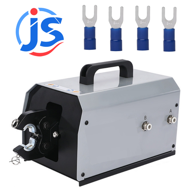 Pneumatic Crimping Machine with 6-120mm2 Crimping Range, Interchangeable Dies, and High-Efficiency Pneumatic Drive