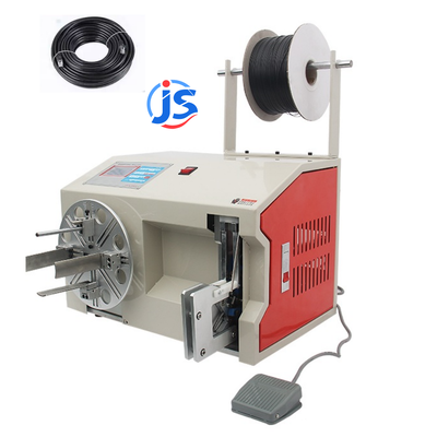 PLC Touch Screen Control Cable Taping Machine with Stepping Motor and Adjustable Speed for Automatic Cable Winding and Taping
